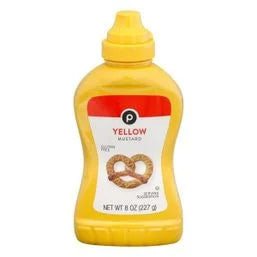 Publix Mustard, Yellow 8 oz