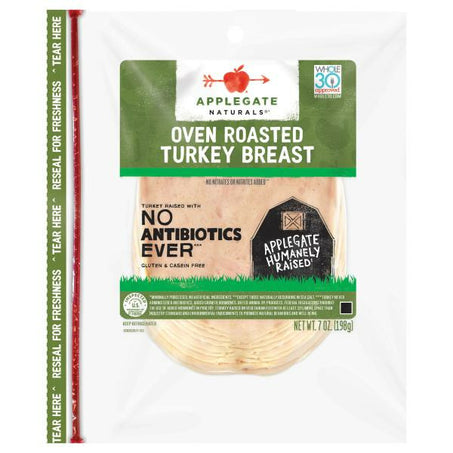 Applegate Oven Roasted Turkey Breast 7 oz