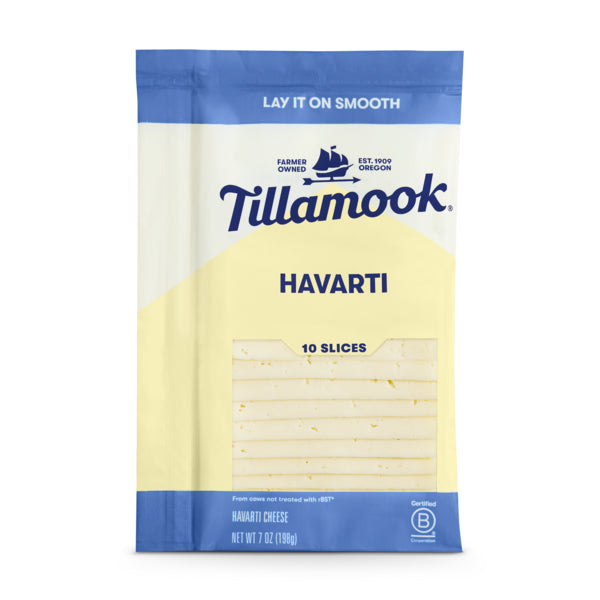 Tillamook Havarti Cheese Slices, 10oz 7 oz