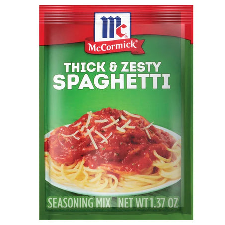 McCormick® Thick And Zesty Spaghetti Sauce Seasoning Mix