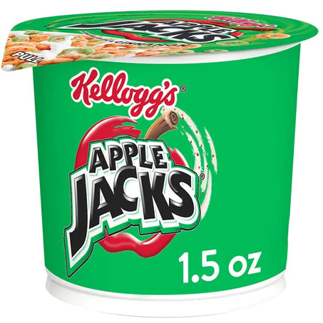 Kellogg's Apple Jacks Breakfast Cereal Cups 2 oz