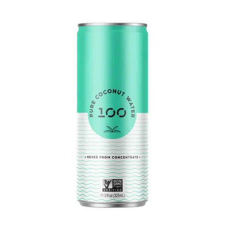 100 Coconuts Pure Coconut Water 11 fl oz