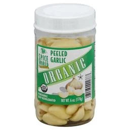 Spice World Garlic, Fresh Peeled Organic