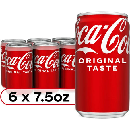 Coke 6 Pack Mini Cans