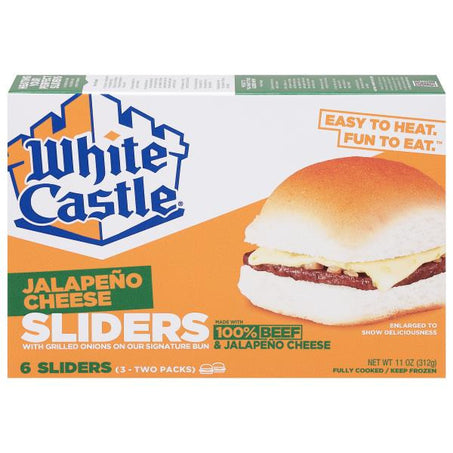 White Castle Sliders, Jalapeno Cheese 6 ct