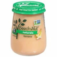 Beech-Nut Naturals Banana Baby Food Jar