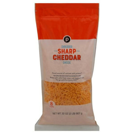 Publix Shredded Cheese, Sharp Cheddar 32 oz