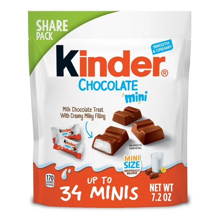 Kinder Chocolate Mini, 7.2 oz Share Pack