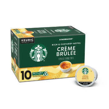 Starbucks Crème Brûlée Flavored K-Cup Coffee