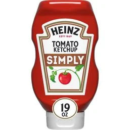Simply Heinz Simply Tomato Ketchup with No Artificial Sweeteners 19 oz