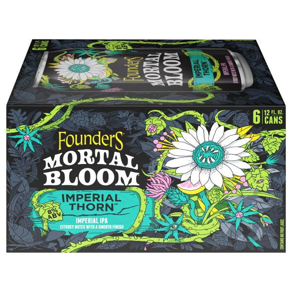 Founders Brewing Beer, Mortal Bloom, Hazy IPA 6 x 12 fl oz