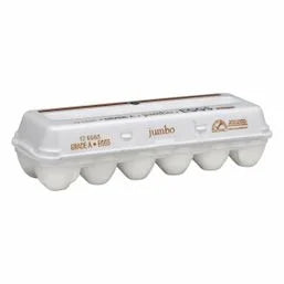 Publix Eggs, Jumbo 12 each