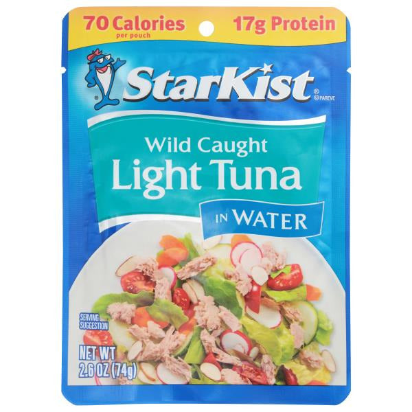 StarKist Chunk Light Tuna in Water, Pouch 2.6 oz