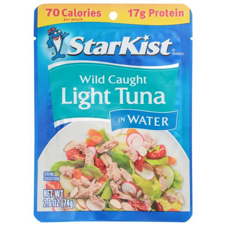 StarKist Chunk Light Tuna in Water, Pouch 2.6 oz