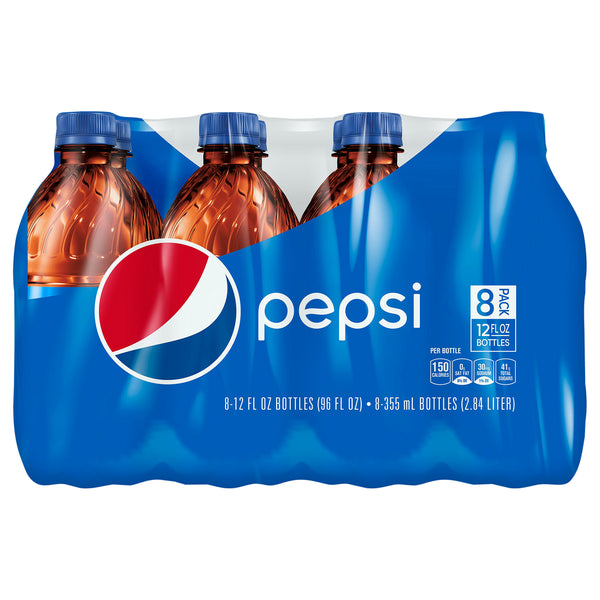 Pepsi 8x12oz Bottles