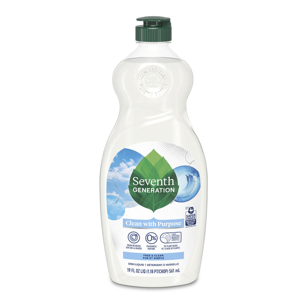 Seventh Generation Dish Liquid Soap Free & Clear