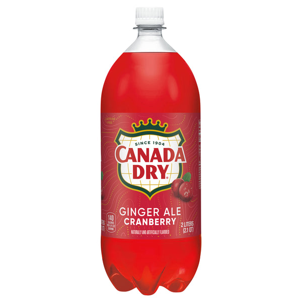 Canada Dry Ginger Ale, Cranberry 2 L