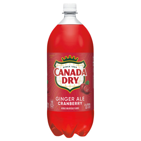 Canada Dry Ginger Ale, Cranberry 2 L