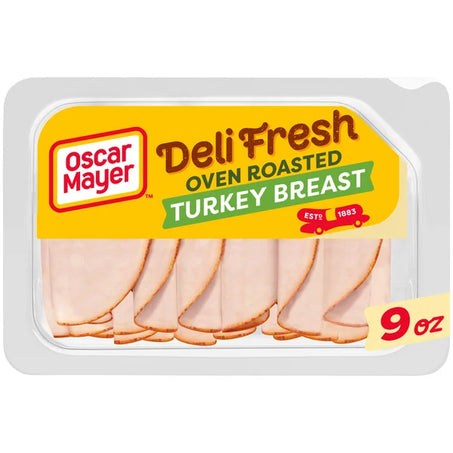 Oscar Mayer Oven Roasted Turkey Breast Sliced Lunch Meat 9oz