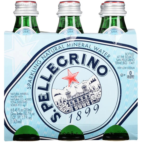 San Pellegrino No Flavor Water 6 x 8.45 fl oz