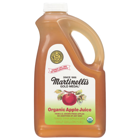Martinelli's Gold Medal Organic Apple Juice, half gallon