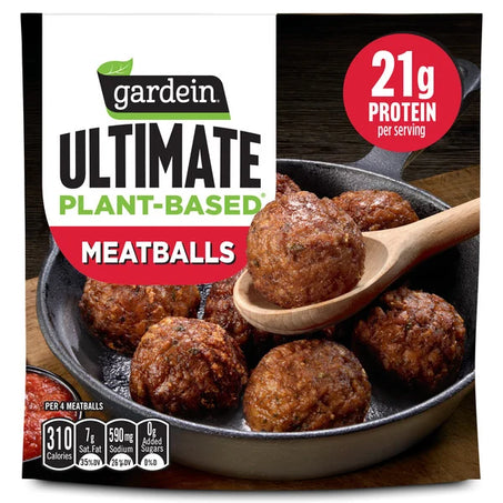 Gardein Ultimate Plant-Based Meatballs, Frozen Meat Alternative