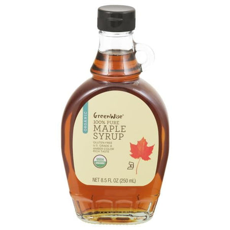 GreenWise Syrup, Organic, 100% Pure Maple 8.5 oz