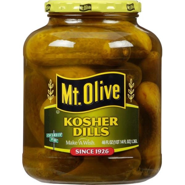 Mt. Olive Whole Kosher Dill Pickles 46 fl oz
