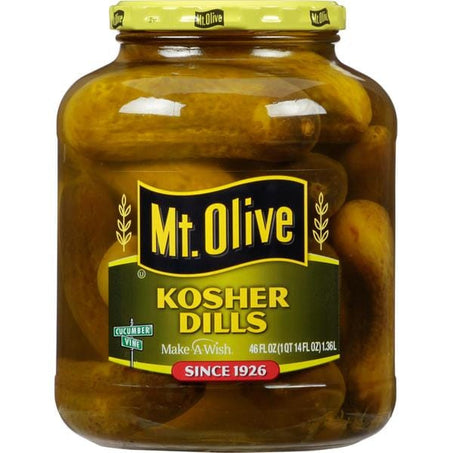 Mt. Olive Whole Kosher Dill Pickles 46 fl oz