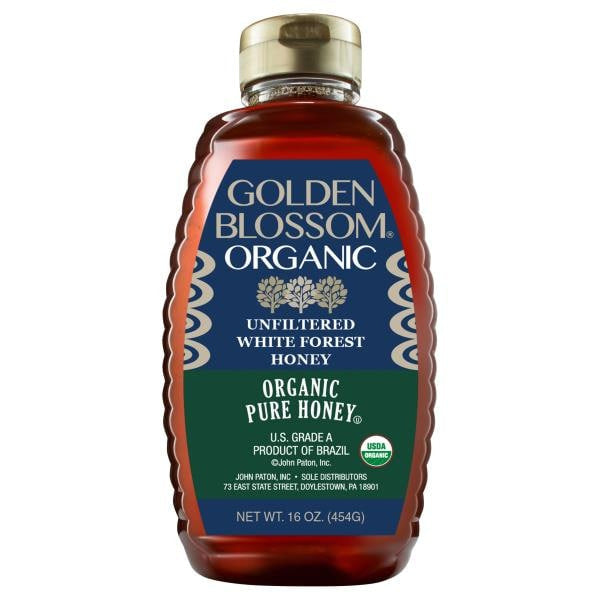 Golden Blossom Honey Honey, Organic, Pure, Unfiltered 16 oz