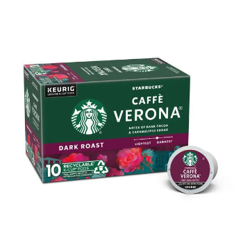 Starbucks Caffè Verona Dark Roast K-Cup Coffee
