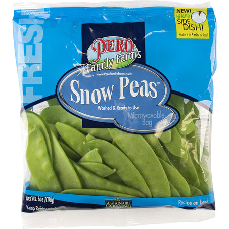 Pero Family Farms Snow Peas 6 oz