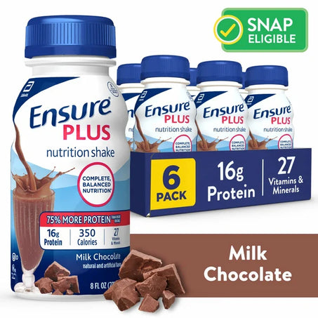 Ensure Plus Nutrition Shake 6 x 8 fl oz