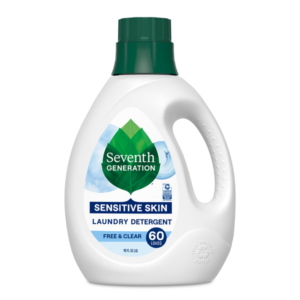 Seventh Generation Liquid Laundry Detergent Free & Clear 90 fl oz