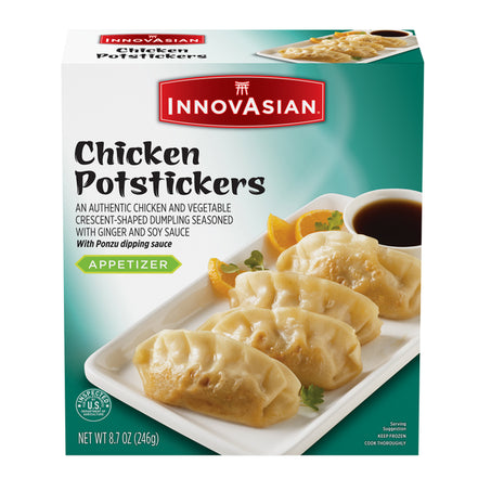 InnovAsian Chicken Potstickers, Frozen Appetizer