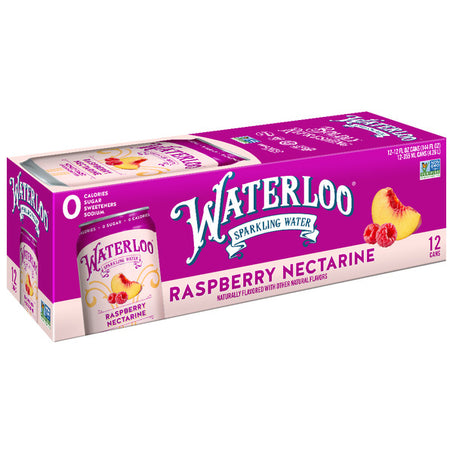 Waterloo Sparkling Water Raspberry Nectarine