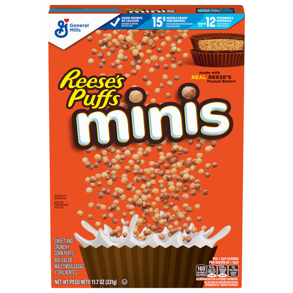 General Mills Reese's Puffs  Mini's 11.7 oz