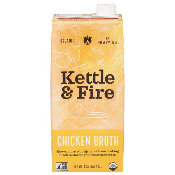 Kettle & Fire Broth, Organic, Chicken 32 oz