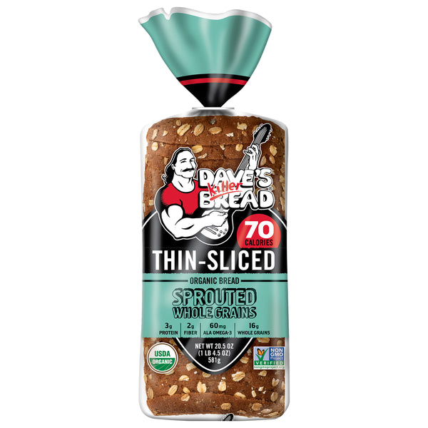 Sprouted Whole Grains Thin-Sliced