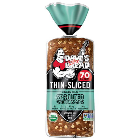 Sprouted Whole Grains Thin-Sliced