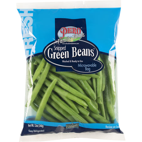 Pero Family Farms Fresh Snipped Green Beans 12 oz