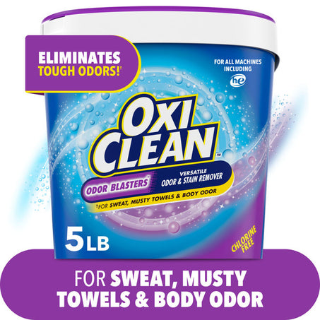 OxiClean Odor Blasters Versatile Odor And Stain Remover Powder 5 lb