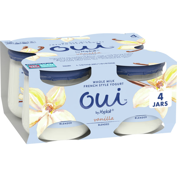 Yoplait Oui French Style Yogurt 4 pack