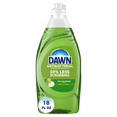 Dawn Ultra Antibacterial Liquid Dish Soap, Apple Blossom 18 fl oz