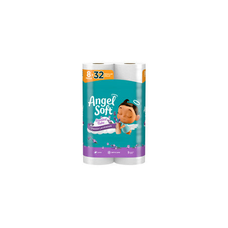 Angel Soft Toilet Paper 8 ct  Lavender Scent
