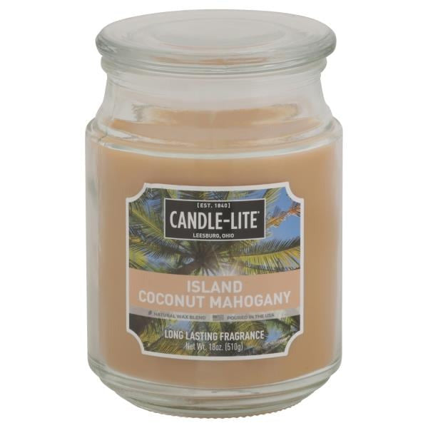 Candle-lite Candle, Tahitian Coconut Colada 18 oz