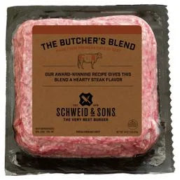 Schweid & Sons Ground Beef, 80%/20%, Butcher's Blend)