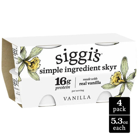 Siggi's Icelandic Style Skyr Non-Fat Yogurt 4 Pack