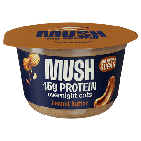 MUSH Overnight Oats, Peanut Butter 5.5 oz