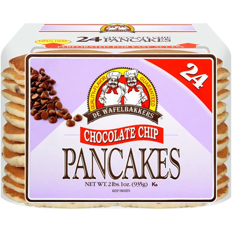 Dewafelbakkers Frozen Chocolate Chip Pancakes